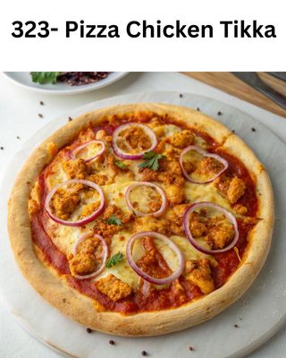 PIZZA CHICKEN TIKKA