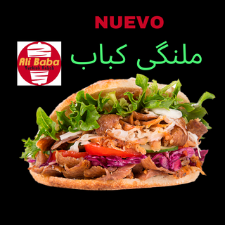 NUEVO ملنگی کباب (kebab de 2 carne)