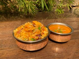 Chicken Biryani + Gravy + Soda