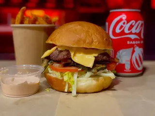 Menú Hamburguesa Singular