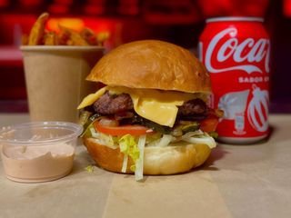 Menú Hamburguesa Singular