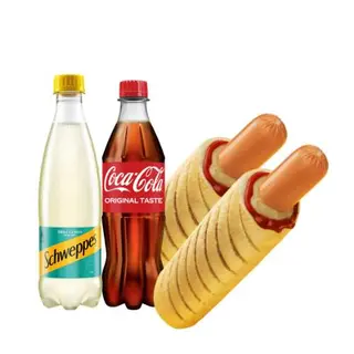 Double Hot Dog meni