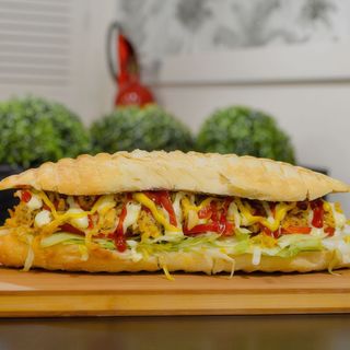 Bocata de Pollo Desmechado