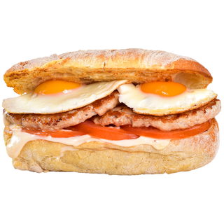 Чабата с пиле и яйце (350г)