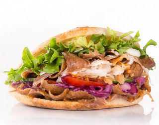 Kebab Mixto En Rollo Grande