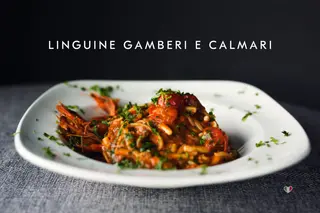 Linguine gamberi e calmari 300g