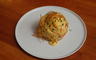 ამერიკული ფან ქეიქი ორაგულით