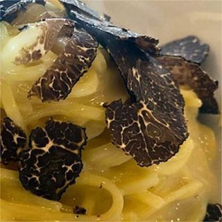 Tagliolino fatto in casa al tartufo fresco