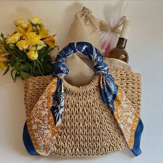 სასაჩუქრე ჩანთა თაიგულით