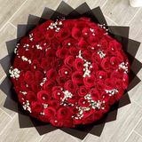 Gorgeous hand tied Red bouquet