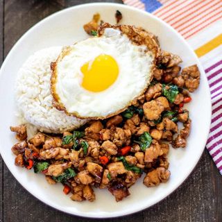 Fried Basil (Pad Kaprao)