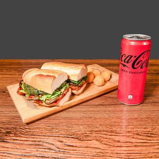 Menù mozzarelline fritte e bibita a scelta