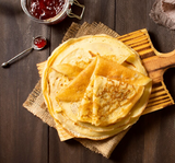 Palačinka sa džemom i keksom