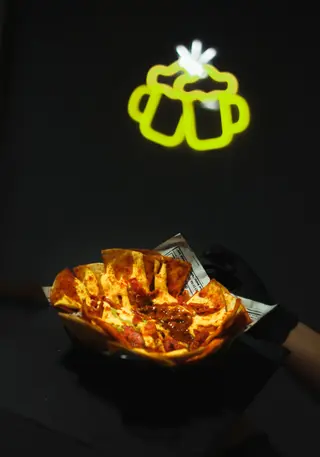 Nachos Con Guacamole