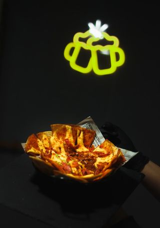 Nachos Con Guacamole