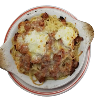 Espaguettis 3 Quesos Con Bacon