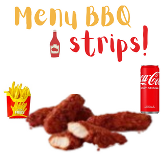 Menu BBQ Strips