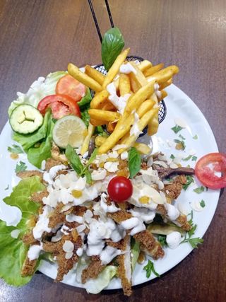 Plat Escalope panée