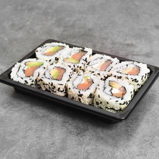 California Roll De Queso Philadelphia con salmón  (8 Uds.)