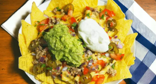 Nachos Con Cochinita Pibil