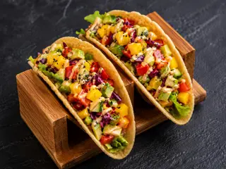 Taco vegetariano 2 pezzi