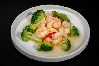 223. Gambas Con Brócoli