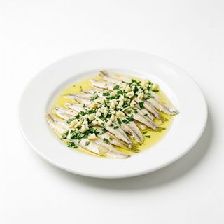 Tapa De Boquerones En Vinagre