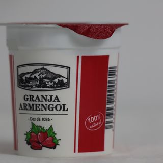 Iogurt Natural Maduixa Granja Armengol 125Gr