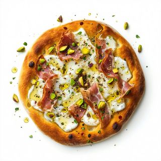 Speck e pistacchio