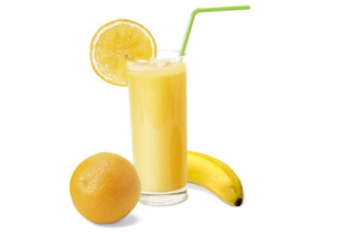 jus d'orange banane