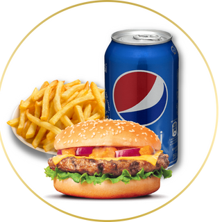 Menú hamburguesa 3D