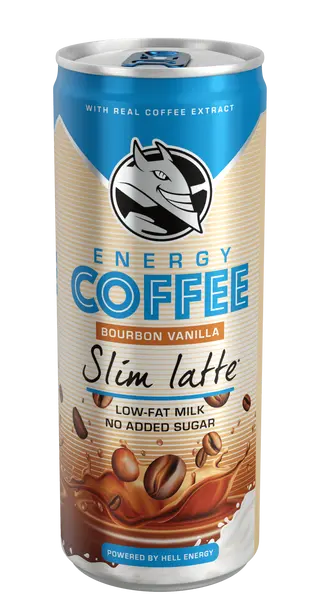 Hell Coffe Slim Latte 0.25l X 6 