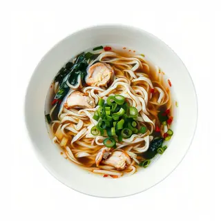 Sopa De Fideos Chinos Con Pollo