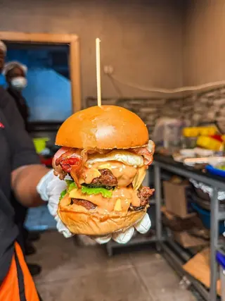 Burger Crunchy Double + Frites