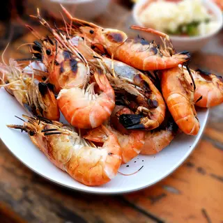 crevettes grillées