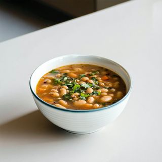 ciorba de fasole de post