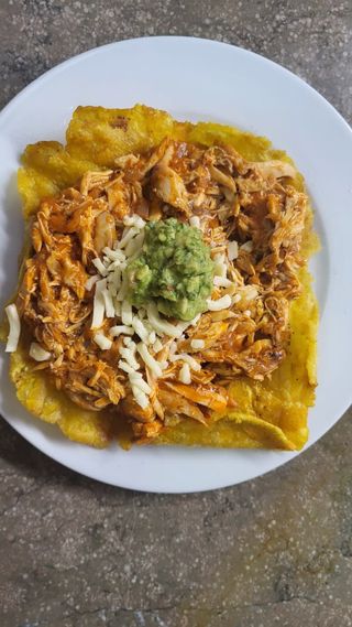 Patacón todo verdura