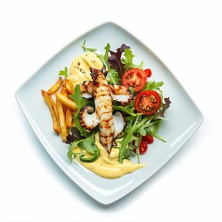 Plato De Sepia A La Plancha