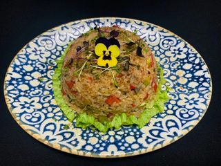 ბრინჯი ბოსტნეულით