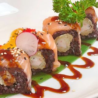 145. Black tiger roll - 8 pezzi
