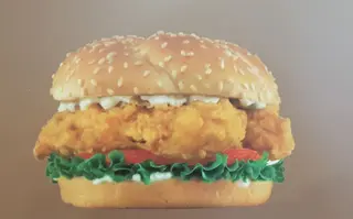 Menú hamburguesa para dos