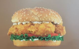Hamburguesa De Pollo Doble