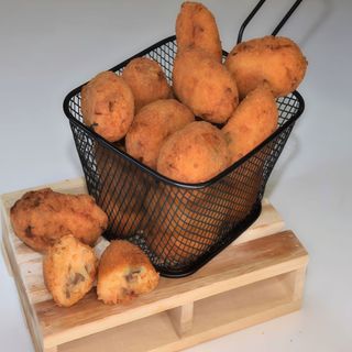 Croquetas Fritas De Verduras Y Queso De Cabra (4 Uds.)