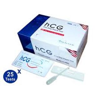 Test De Grossesse Hcg  Boite 25 Pièces اختبار الحمل