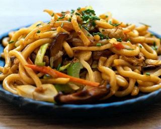 Yaki Udón Con Gamba