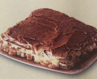 Tiramisu a fette