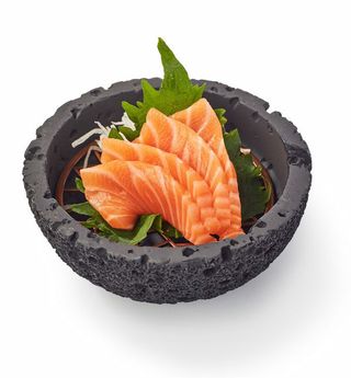 87. Sashimi sake - 6 pezzi