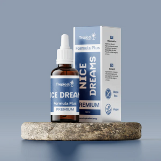 Óleo de CBD 500mg + Melatonina para Dormir 30ml