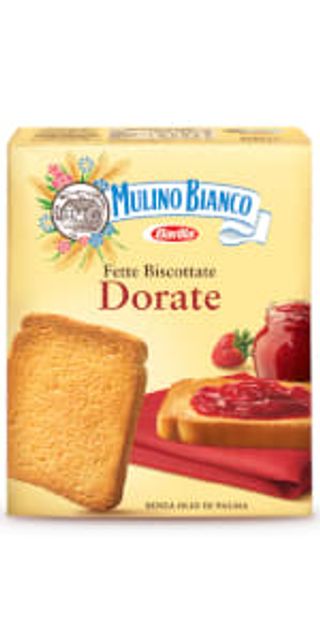 Fette Biscottate Dorate Mulino Bianco 315 g - 40 pezzi