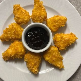 Топени сиренца с корнфлейкс и сладко (230г)